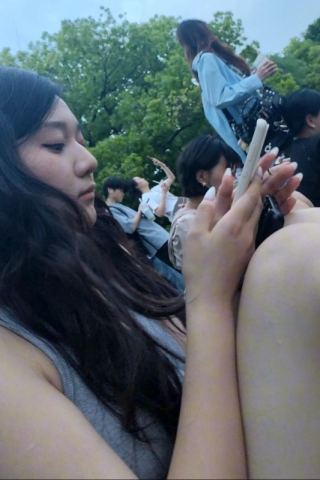 mt030【独家原创】清纯高颜值女子大生的超短牛仔长白腿