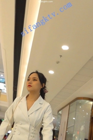 kc41（空城原创）⭐稀有⭐商场CD美艳的无N白裙sao货