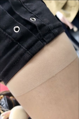 ct030【独家原创】当着闺蜜mo超短牛仔肉丝紧腿靓女